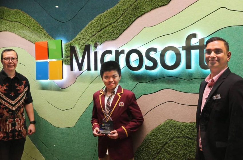  Pelajar RI Evan Felix Santoso Menang Kompetisi Microsoft