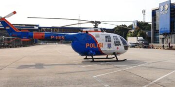 ambulans udara Polri